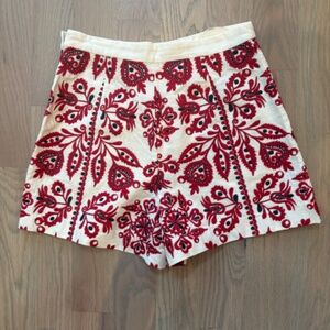 ZARA PAISLEY SHORTS- SIZE SMALL